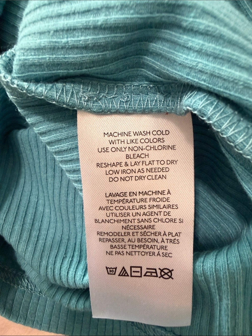 NWT-Aqua Halter Collar Ribbed Knit Dress - Picture 11 of 11
